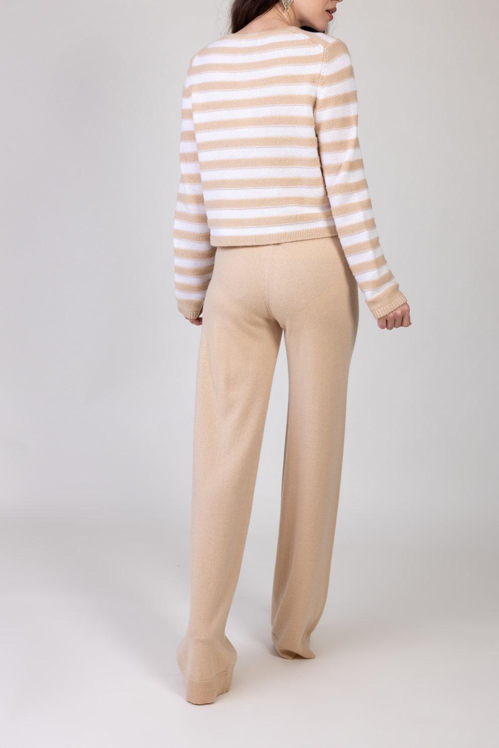CREWNECK BUTTON-UP CARDIGAN-MCDMFLEU-XS-CLOTHINGTOPCARDIGAN-ALLUDE