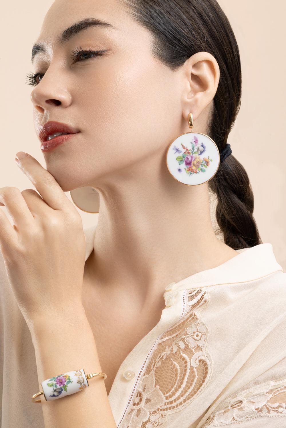 Nymphenburg Disc Charm-YELLOW GOLD-JEWELRYFINE JEWELEARRING-MARLA AARON