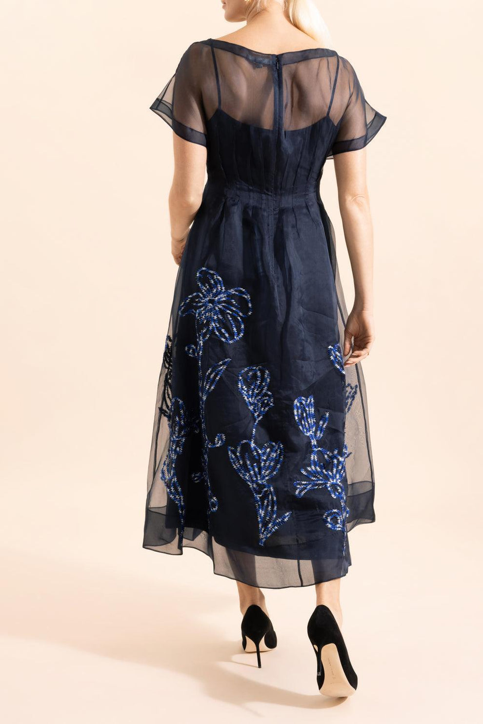 lela rose blue lace dress Lela Rose Lace Pattern Knee-Length Dress - Blue Dresses, Clothing - LEL69946