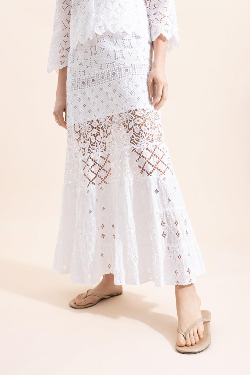 Artemisia Skirt-WHITE-XS-CLOTHINGSKIRTMAXI-TEMPTATION POSITANO