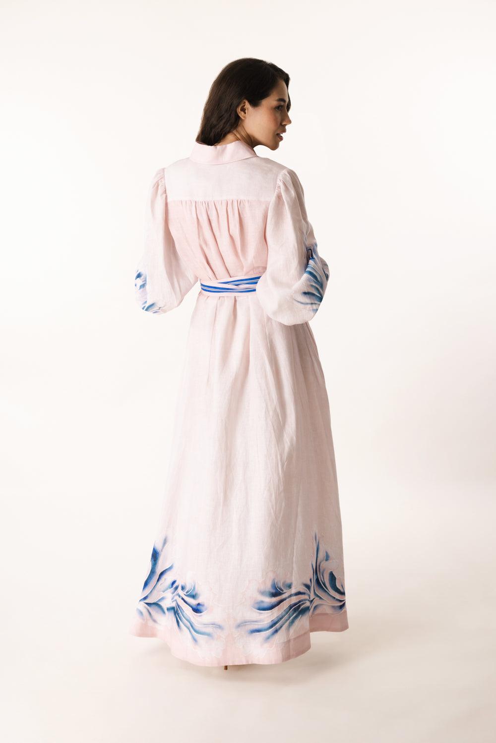 LUCILLE MIDI DRESS-SEASHICE-2-CLOTHINGDRESSCASUAL-ASTON STUDIO