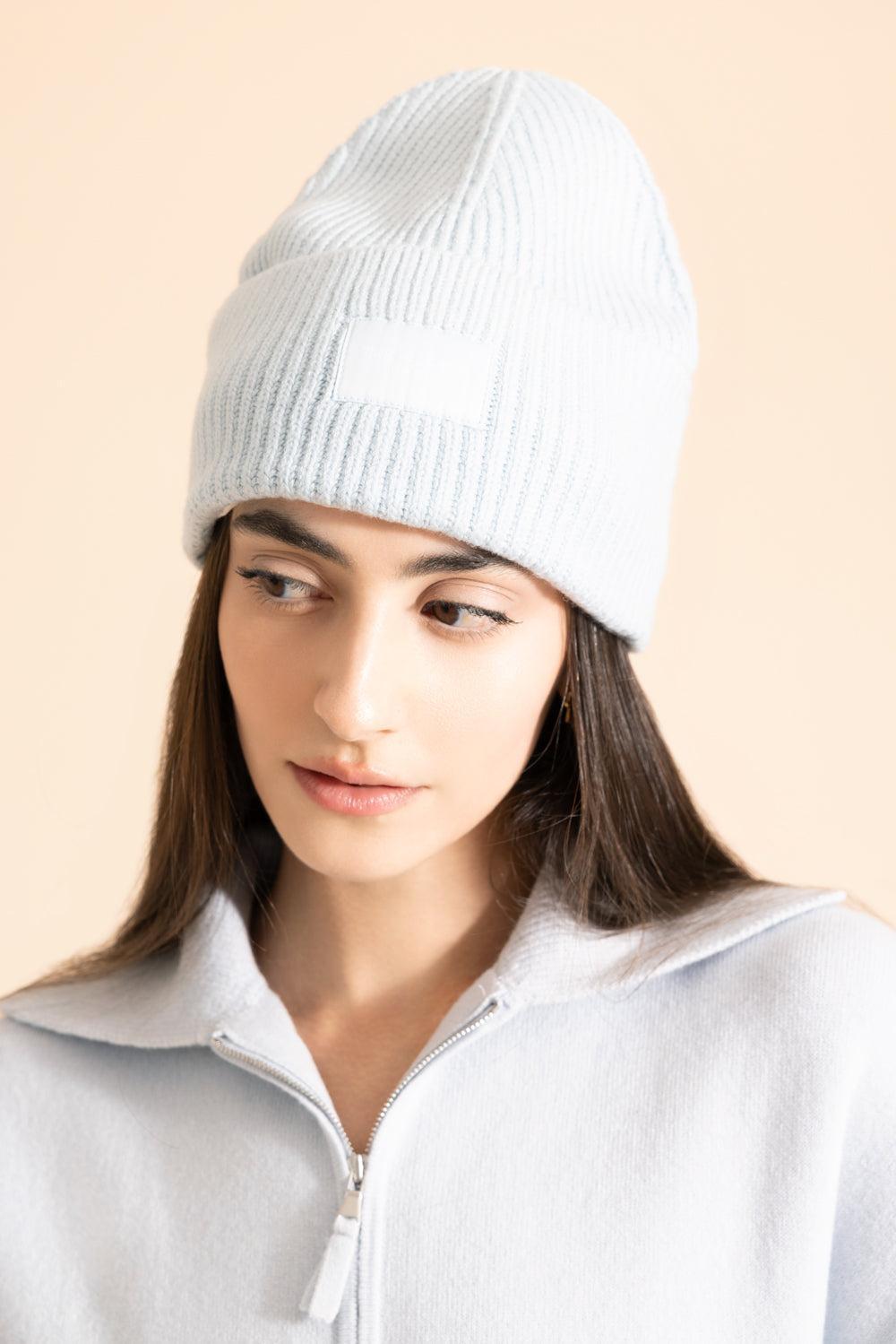 Blake Beanie - Sky Blue-BLUE-O/S-ACCESSORIEHEADWEAR-RAG & BONE
