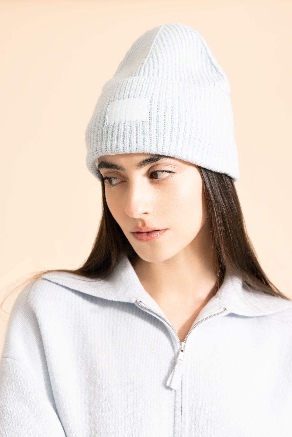 Blake Beanie - Sky Blue-BLUE-O/S-ACCESSORIEHEADWEAR-RAG & BONE