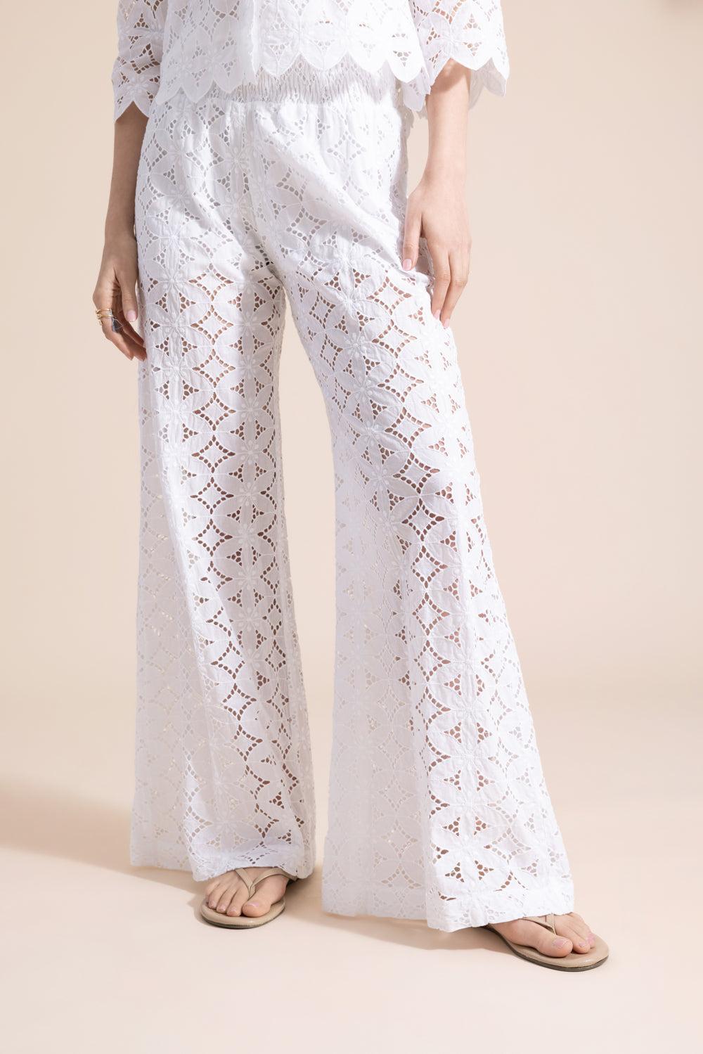 Coriandolo Pant-WHITE-XS-CLOTHINGPANTWIDE LEG-TEMPTATION POSITANO