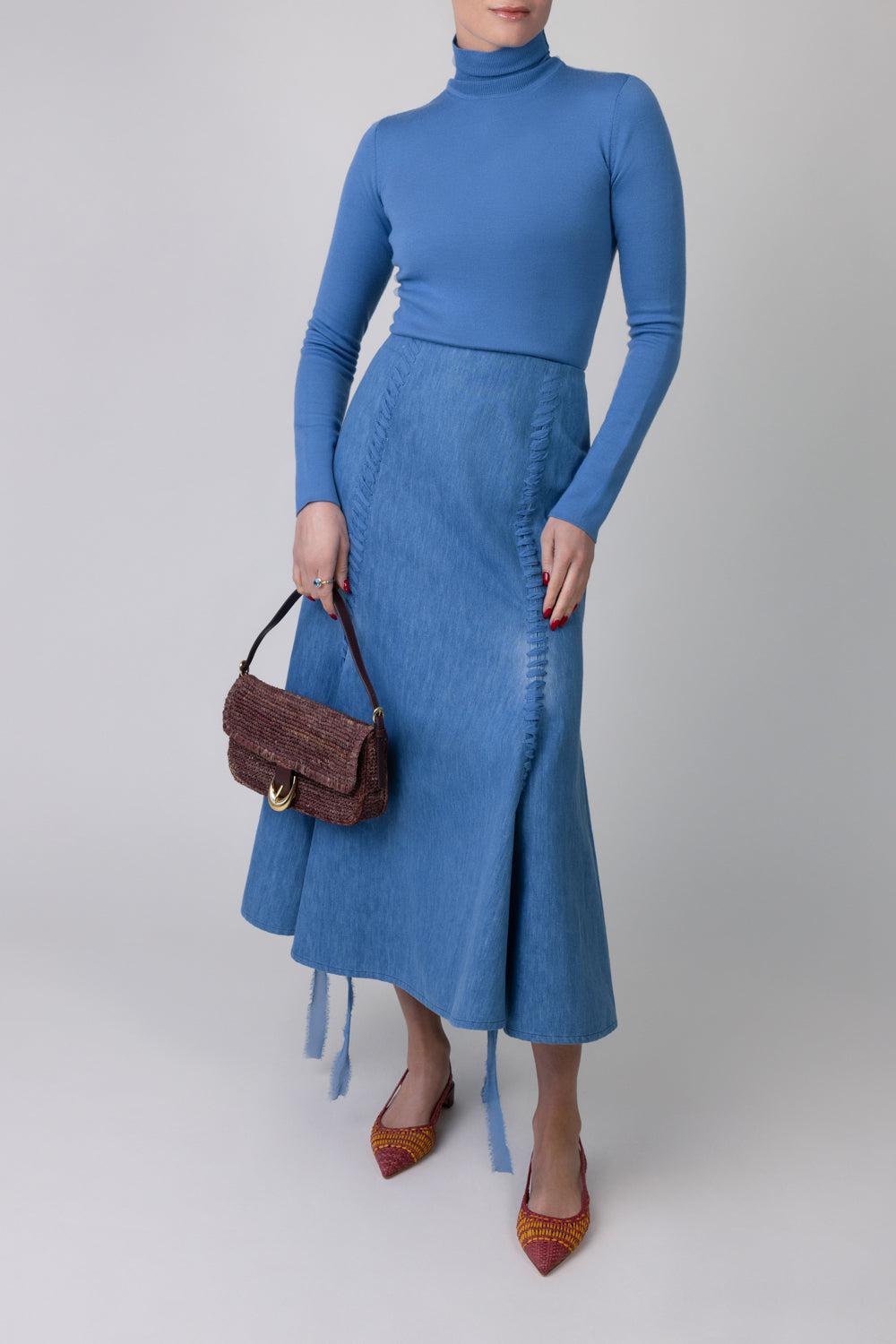 MAY TURTLENECK-SKY-XS-CLOTHINGTOPSWEATER-GABRIELA HEARST