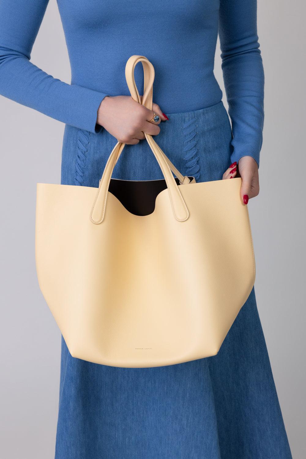 Everyday Tote - Butter Aubergine | MANSUR GAVRIEL – Marissa