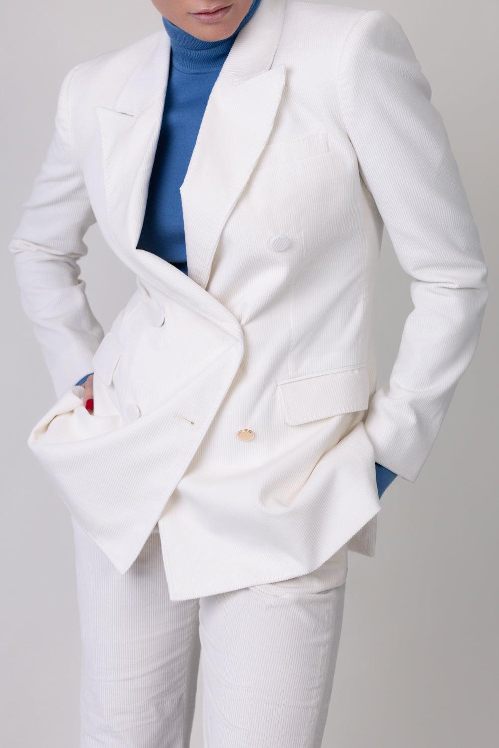 GAVIN BLAZER-IVORY-40-CLOTHINGJACKETBLAZERS-GABRIELA HEARST