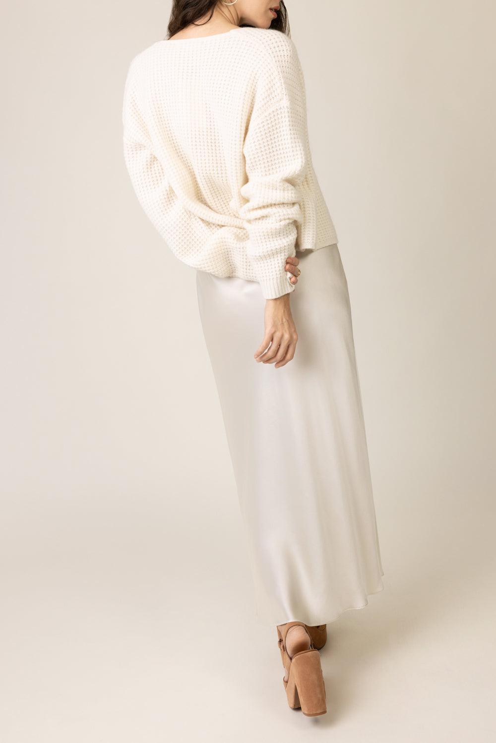 Bianco Cardigan-GARDENIA-XS-CLOTHINGTOPCARDIGAN-SABLYN
