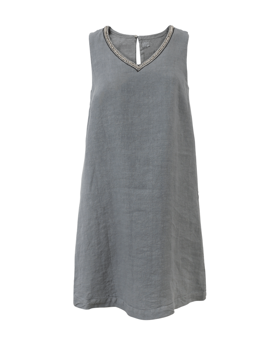 120% LINO-Embellished Tank Dress-