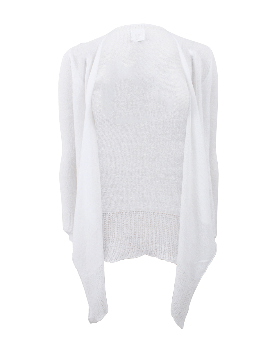 120% LINO-Linen Guaze Cardigan-