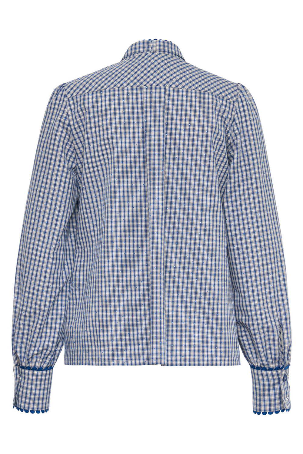 Plaid Rhinestone Shirt