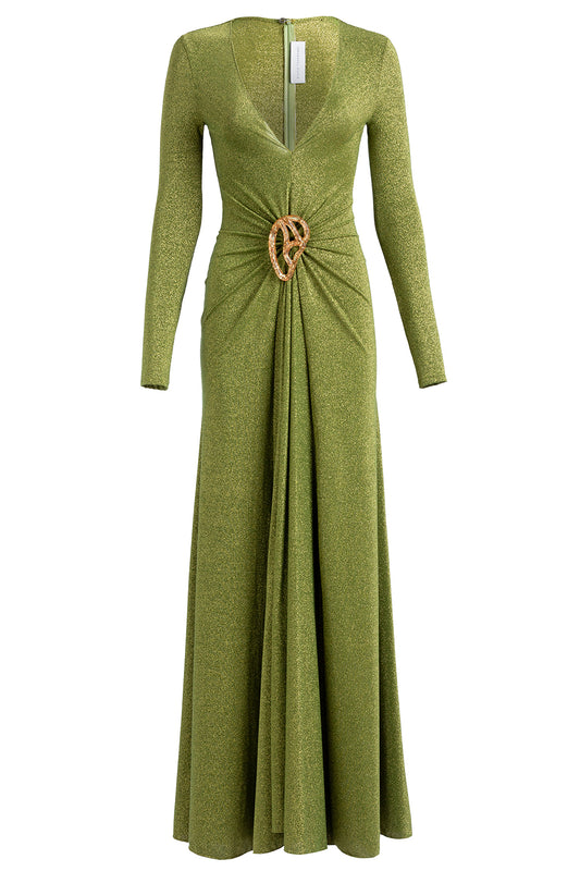 Melany Long Sleeve Embellished Dress
