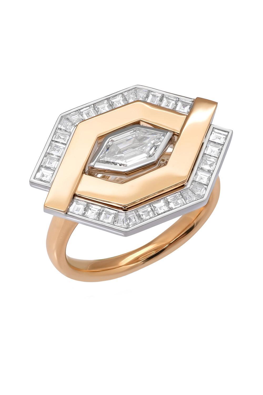 Diamond Entwined Ring-YELLOW GOLD-6-JEWELRYFINE JEWELRING-ROBINSON PELHAM
