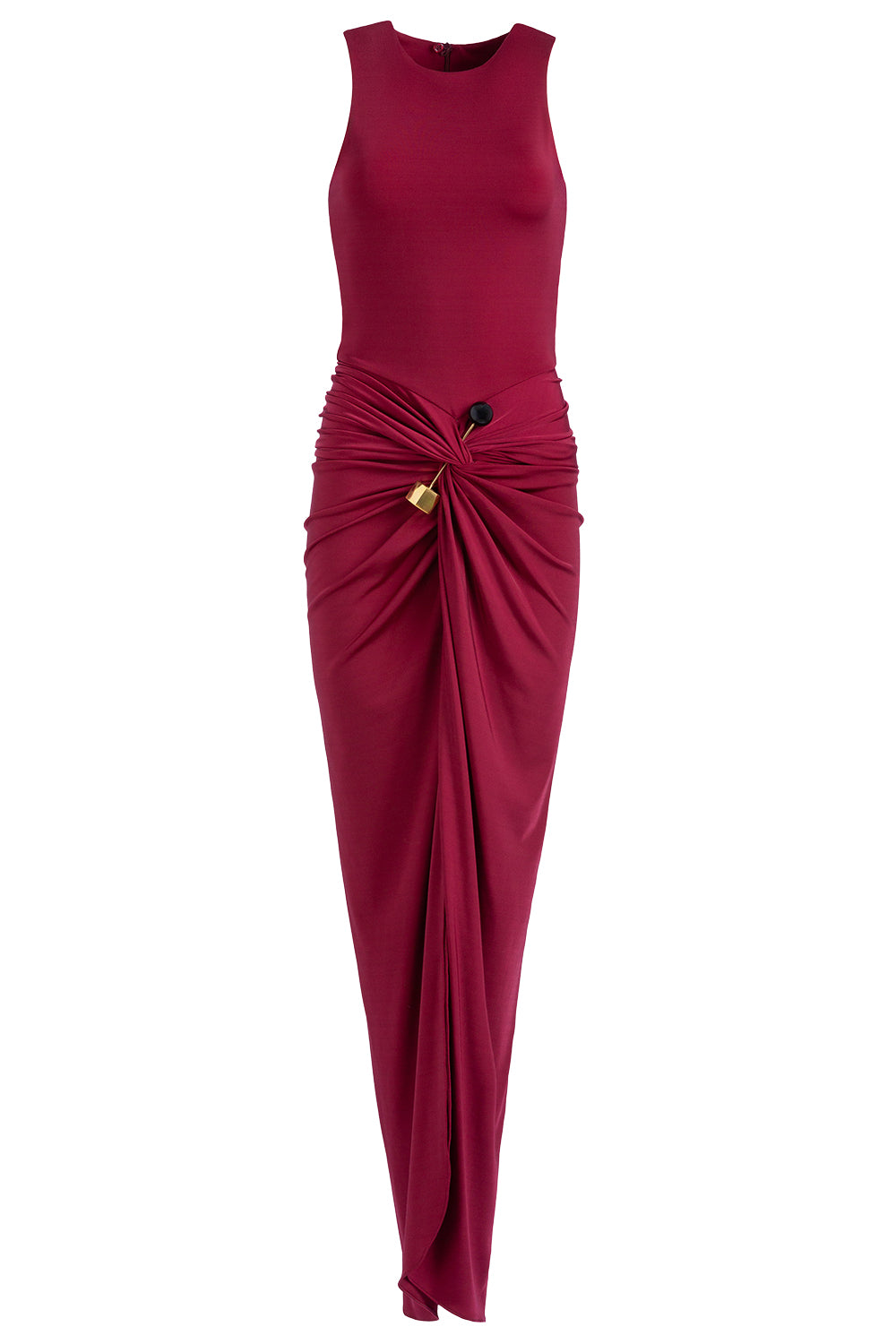 Leni Dress - Burgundy