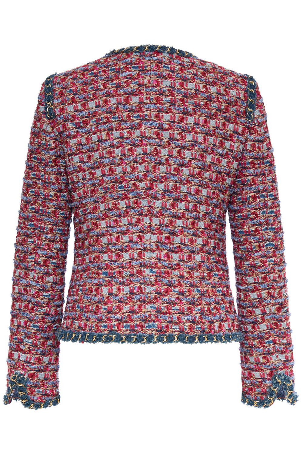Chained Detail Tweed Jacket