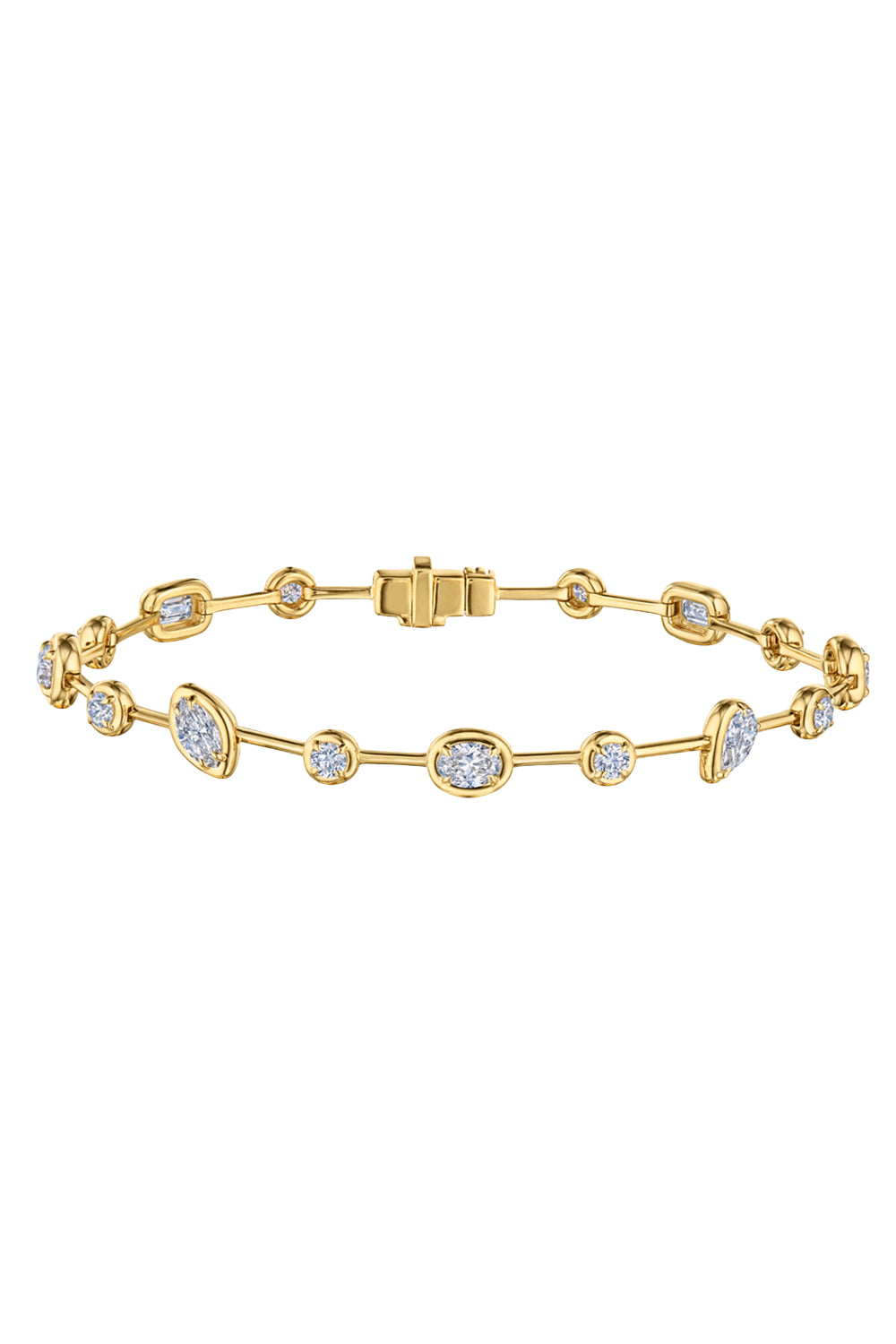 Diamond Starry Night Bezel Bracelet