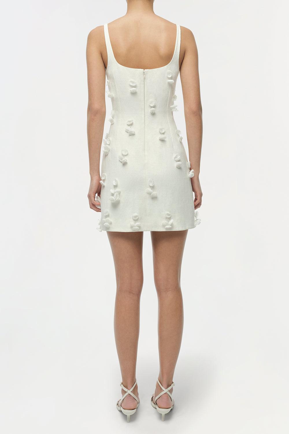 Cailinn Dress - White-WHITE-2-CLOTHINGDRESSCASUAL-SIMKHAI