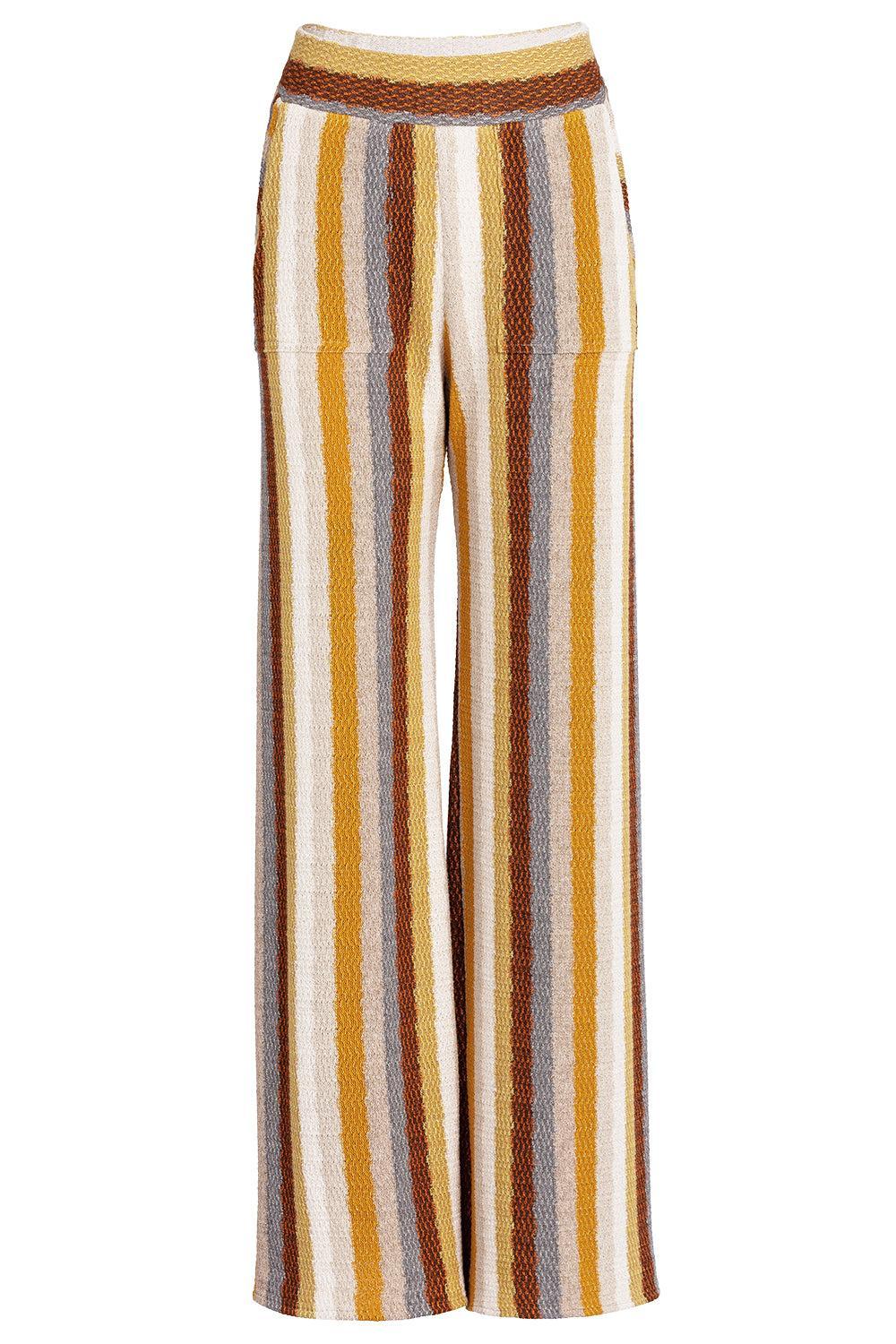 Colbie Pant-STRIPE-XS-CLOTHINGPANTWIDE LEG-SILVIA TCHERASSI