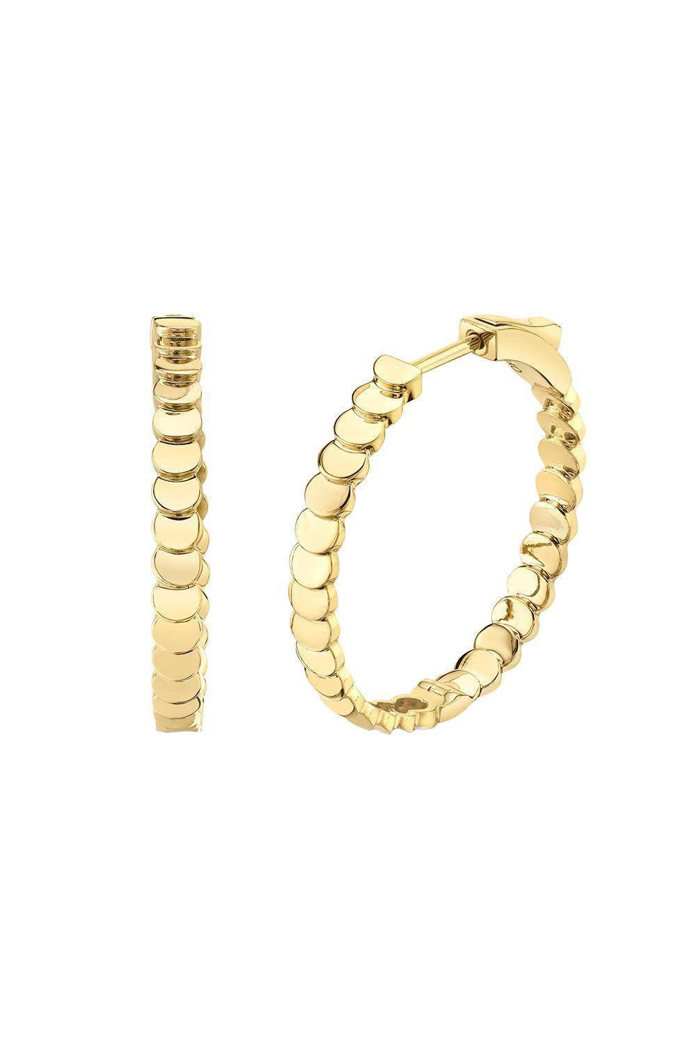 Medium Classic Luna Hoop Earrings-ROSE GOLD-JEWELRYFINE JEWELEARRING-ANITA KO