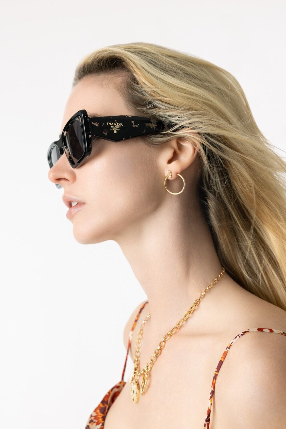 Side Logo Butterfly Sunglasses | PRADA – Marissa Collections