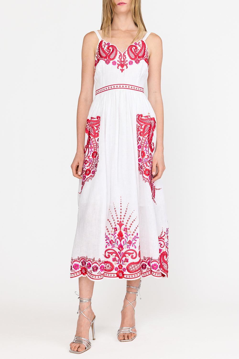 Holly Dress-WHITE-XS-CLOTHINGDRESSCASUAL-CHRISTY LYNN
