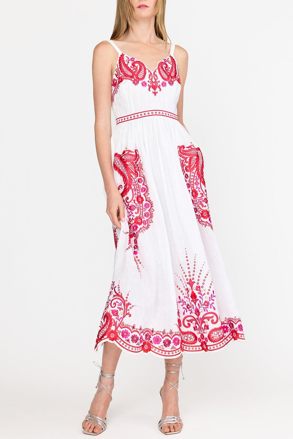 Holly Dress-WHITE-XS-CLOTHINGDRESSCASUAL-CHRISTY LYNN