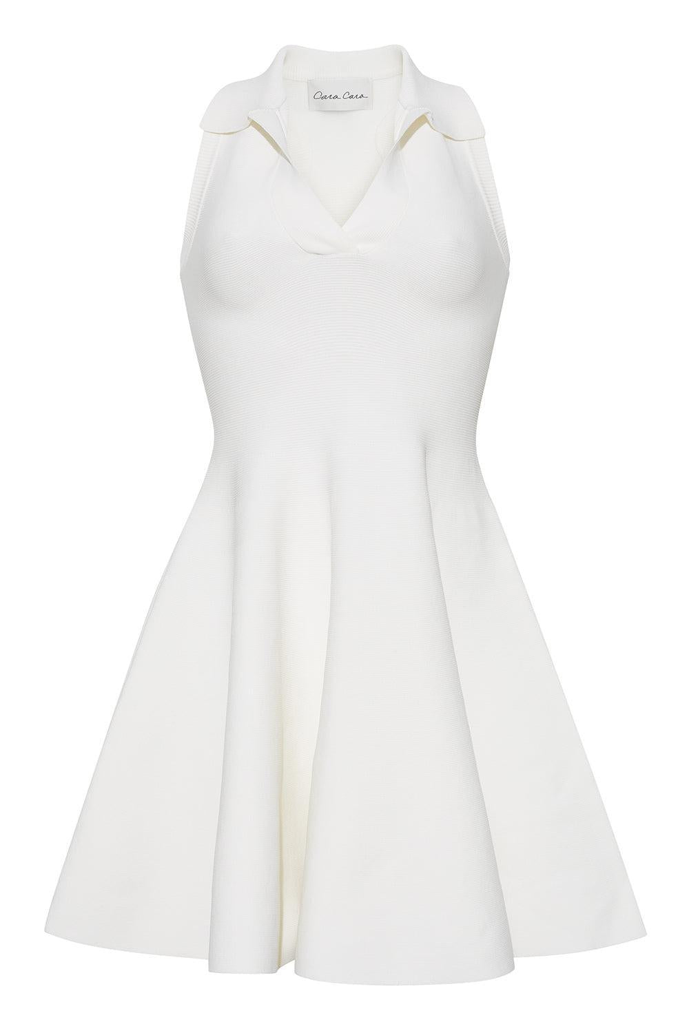 Braylee Mini Dress-WHITE-XS-CLOTHINGDRESSCASUAL-CARA CARA