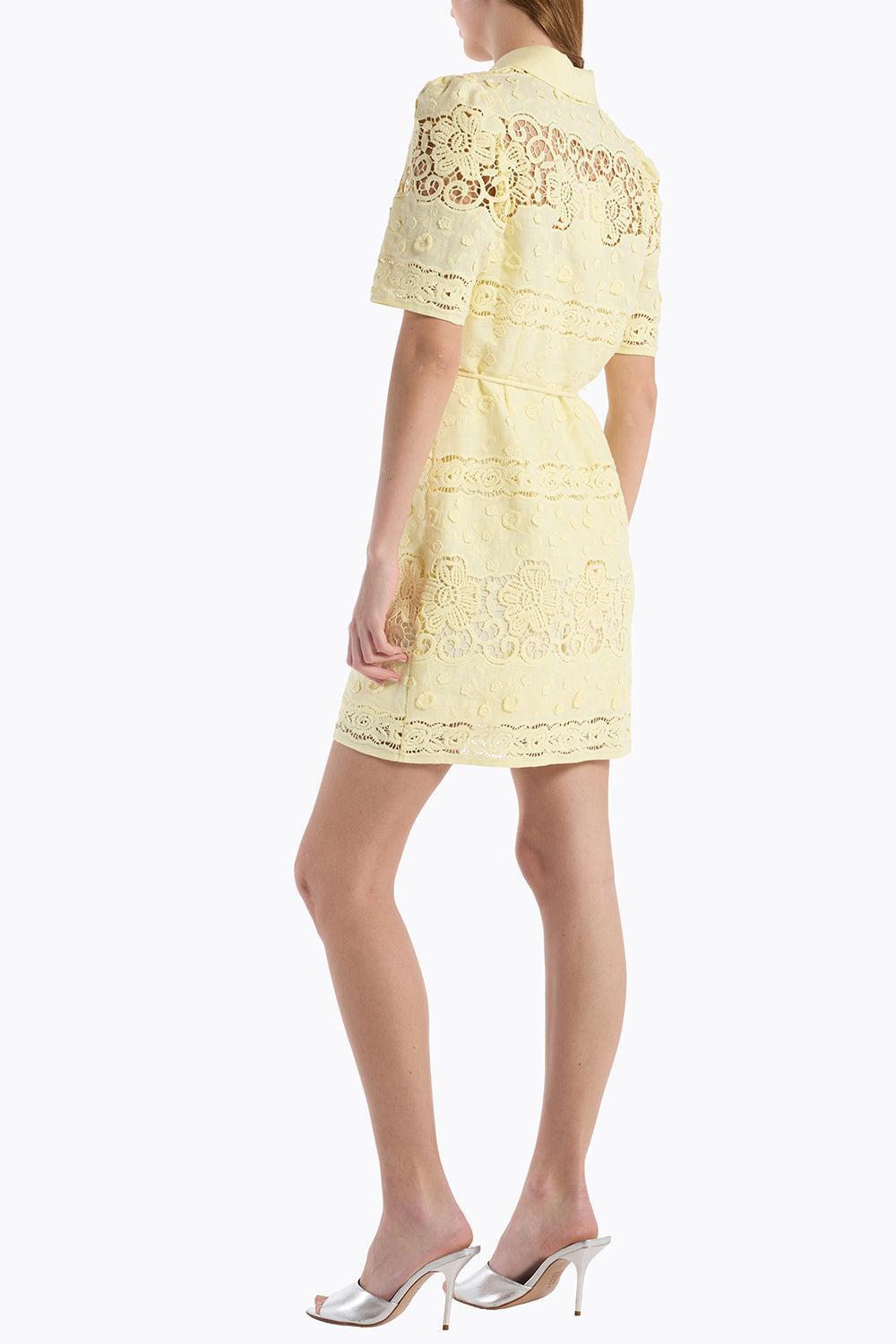 Valencia Dress - Yellow-YELLOW-0-CLOTHINGDRESSCASUAL-CHRISTY LYNN