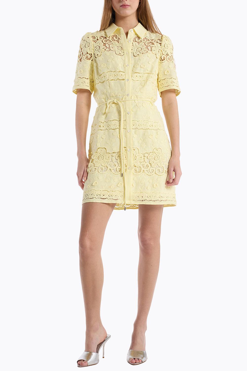 Valencia Dress - Yellow-YELLOW-0-CLOTHINGDRESSCASUAL-CHRISTY LYNN