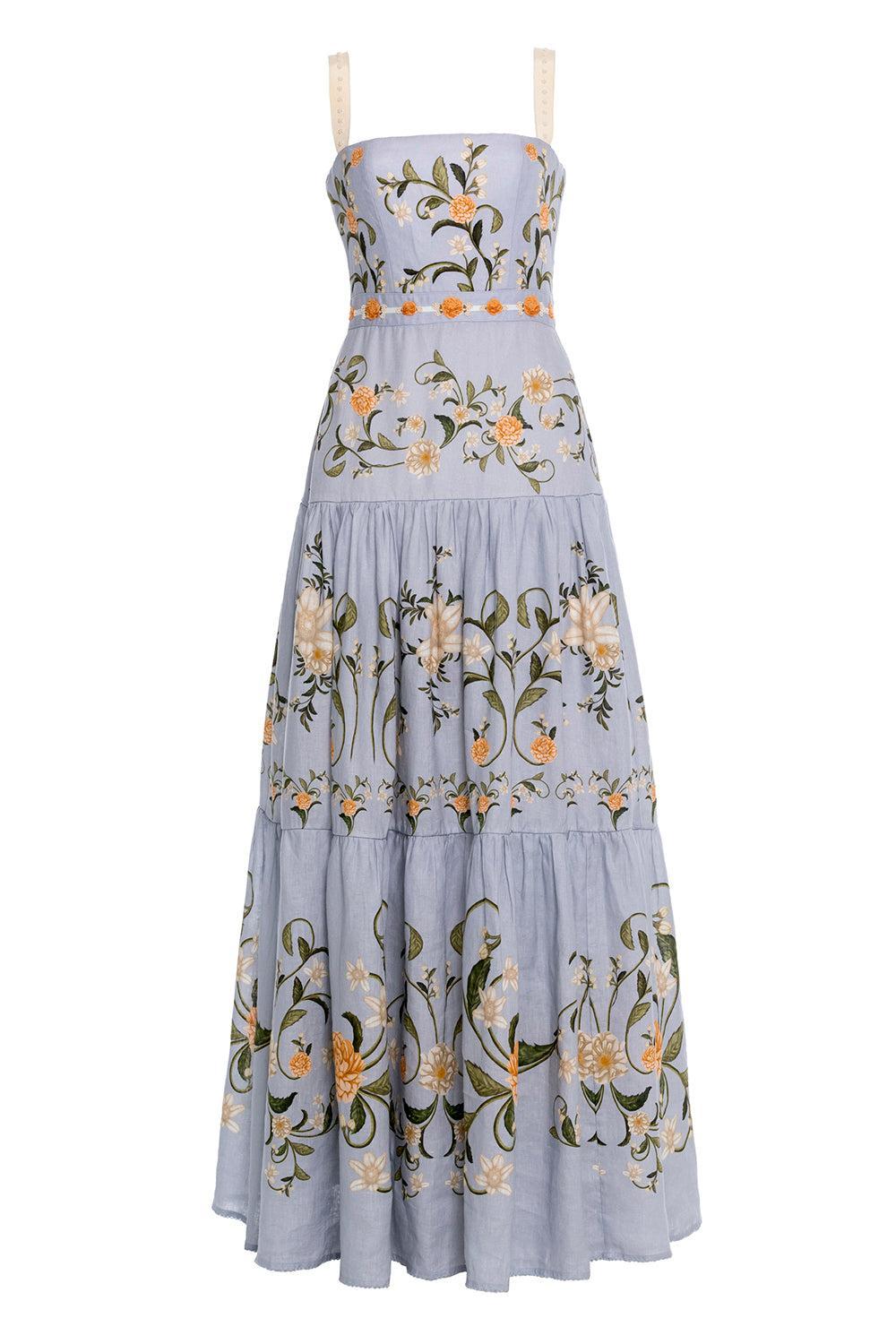 Lima Maxi Dress-FLORAL-XS-CLOTHINGDRESSCASUAL-AGUA BY AGUA BENDITA