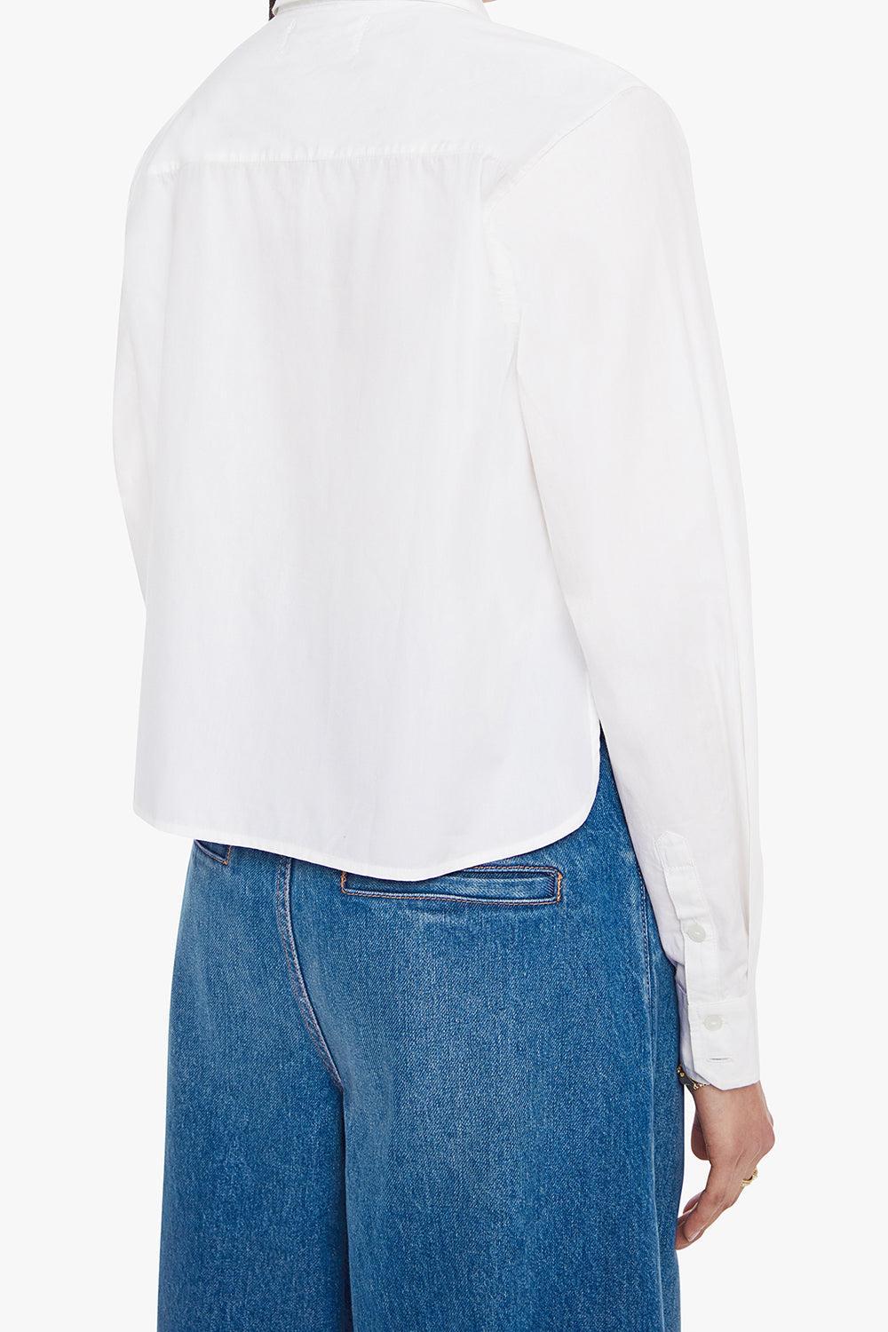 The Honor Shirt - White-WHITE-XS-CLOTHINGTOPBLOUSE-MOTHER