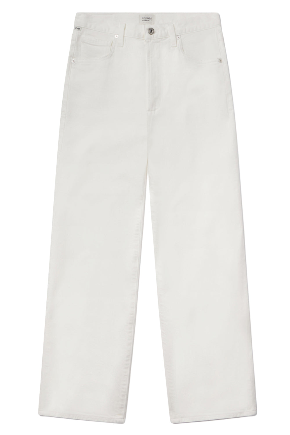 Caia Straight Pant - White