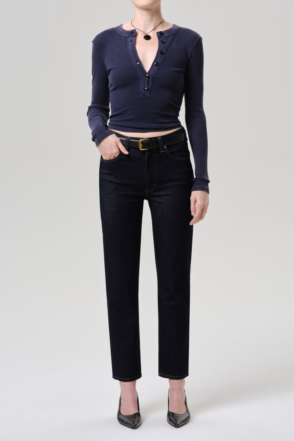 Caia Staight Denim Pant