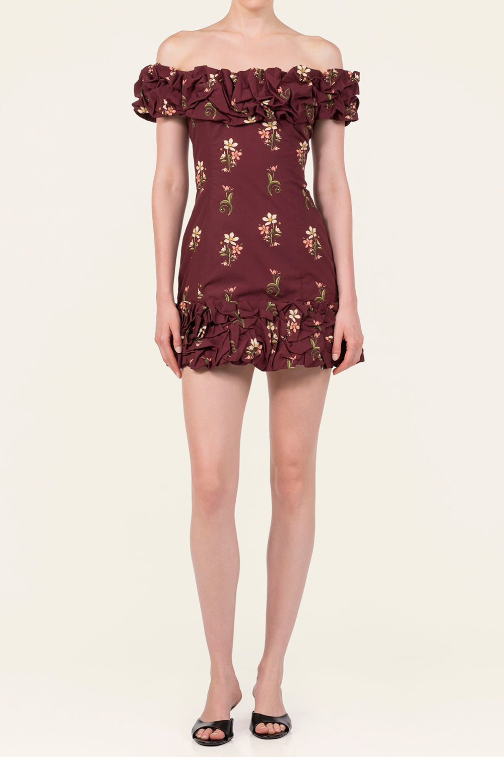 Jardin Mini Dress - Noche