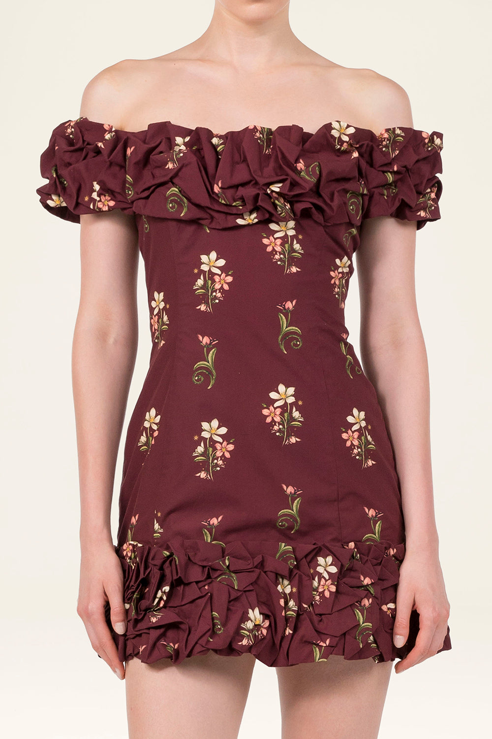 Jardin Mini Dress - Noche