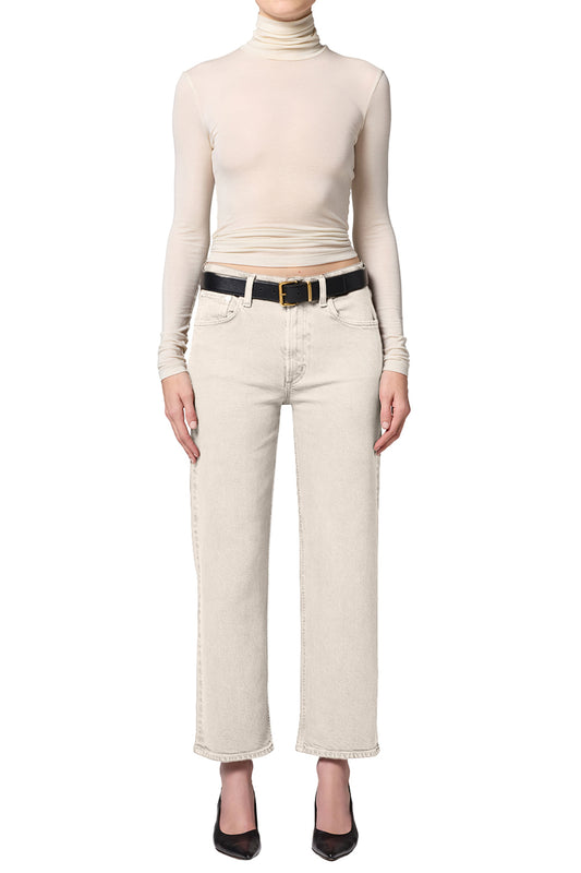 Palma Straight Leg Jean - Almond