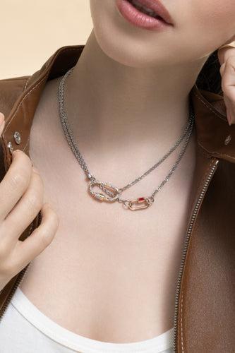 Rope Chain Necklace-PLATINUM-16-JEWELRYFINE JEWELNECKLACE O-MARLA AARON