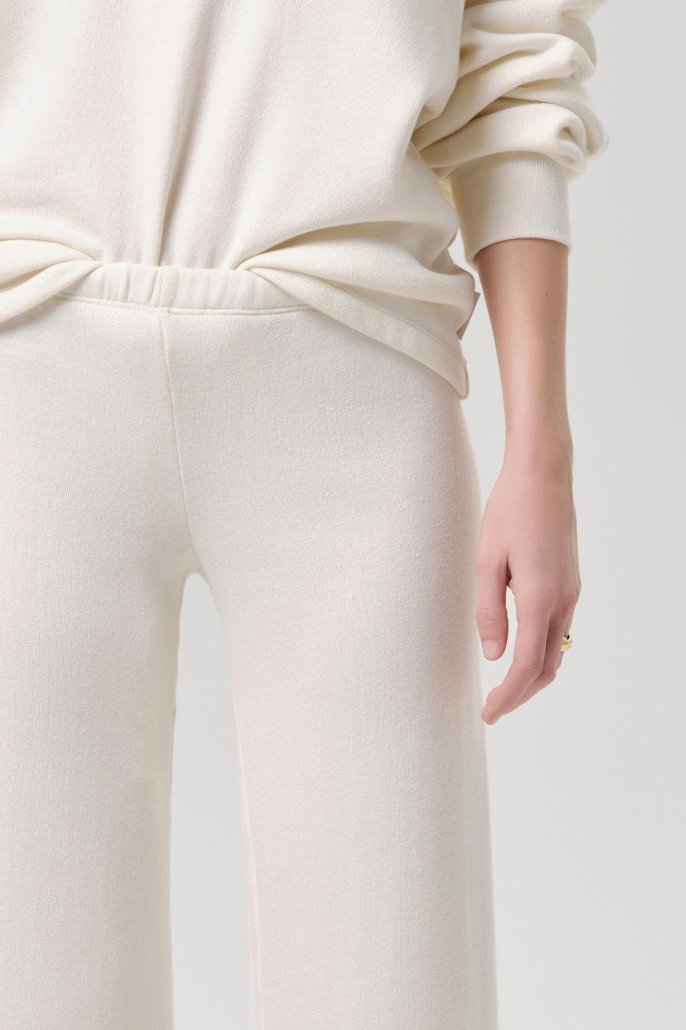 Nora Pull On Pant-CREAM-XS-CLOTHINGPANTWIDE LEG-CITIZENS of HUMANITY