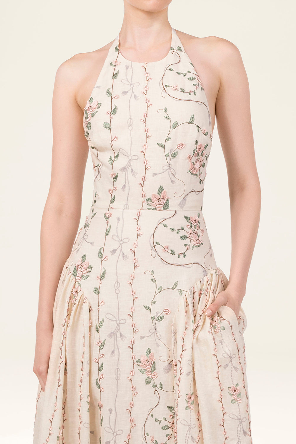 Balsa Navegante Midi Dress