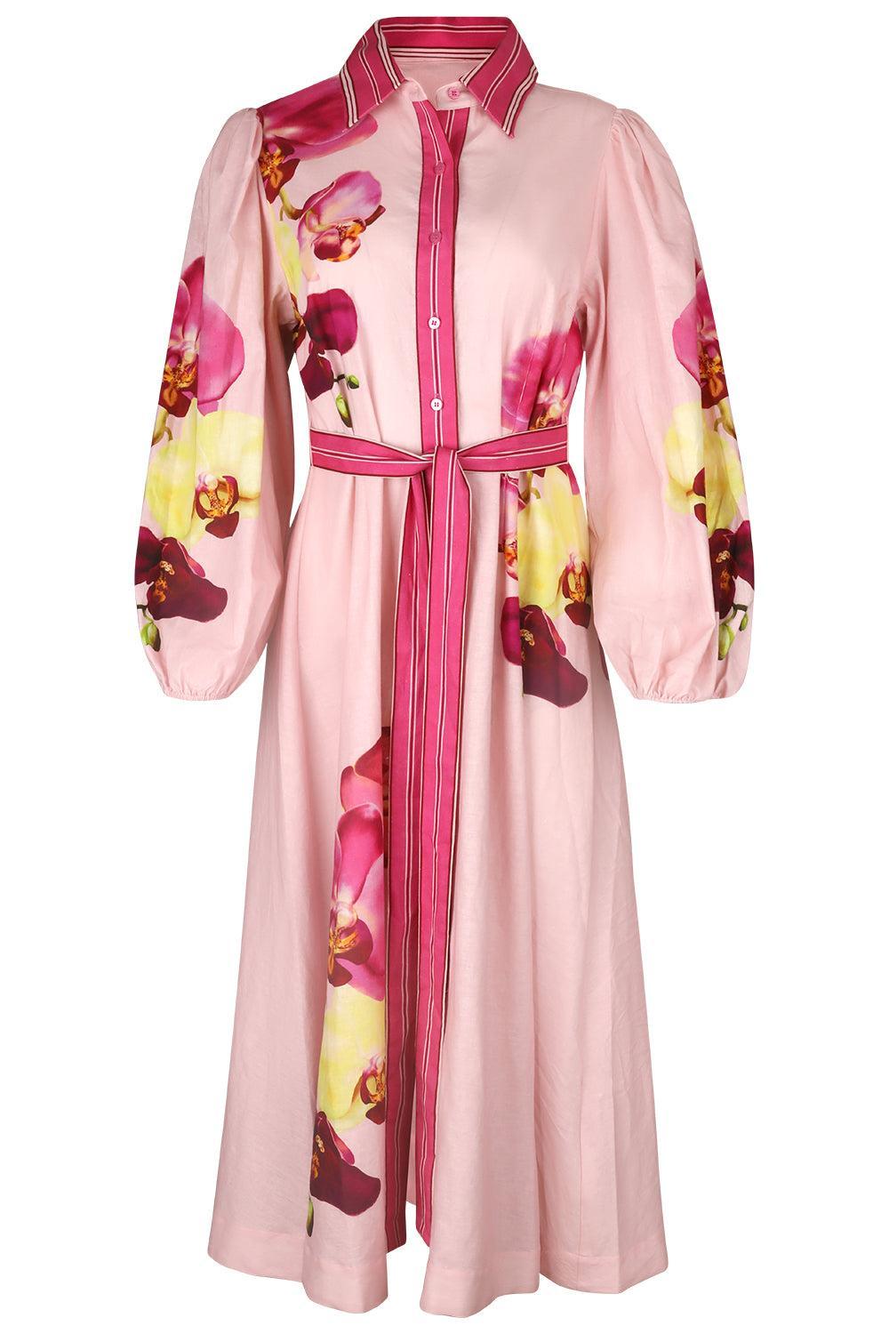 Lucille Dress-FLORAL-2-CLOTHINGDRESSCASUAL-ASTON STUDIO