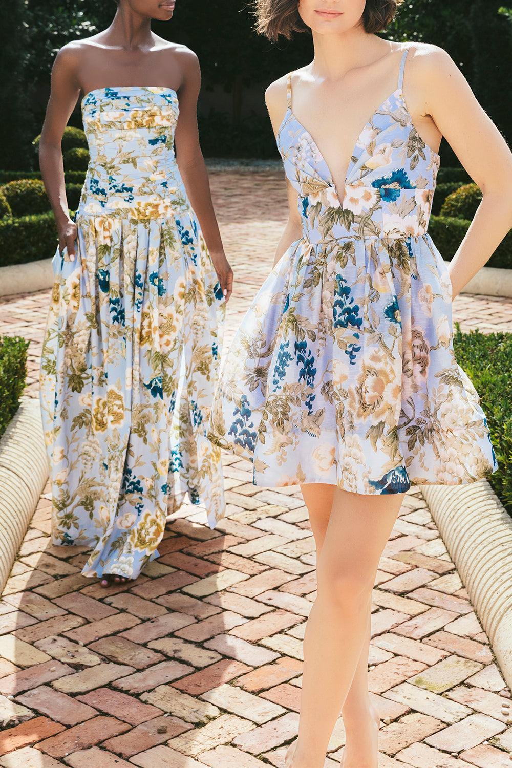 Montreal Gown-FLORAL-2-CLOTHINGDRESSCASUAL-CARA CARA