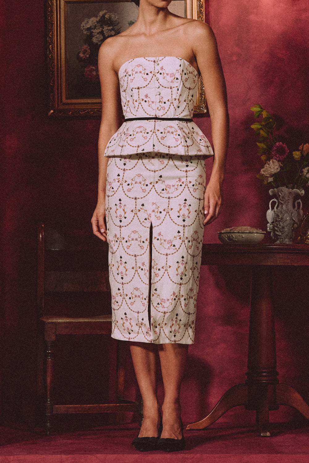 Centella Hechizo Midi Dress
