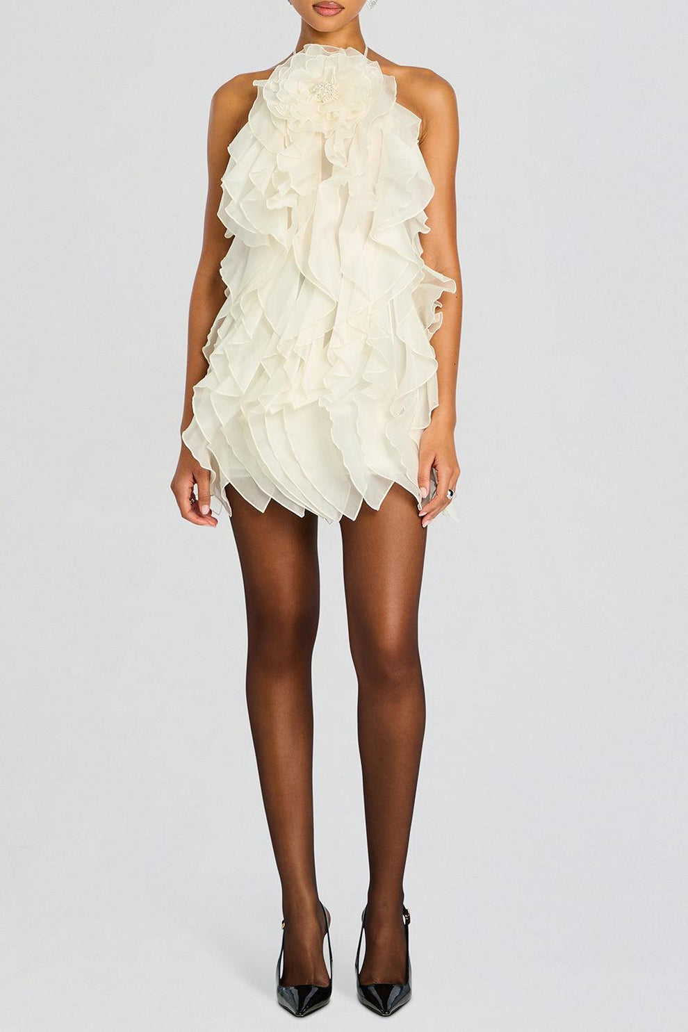 white christmas dresses Retrofete Arina Mini Dress