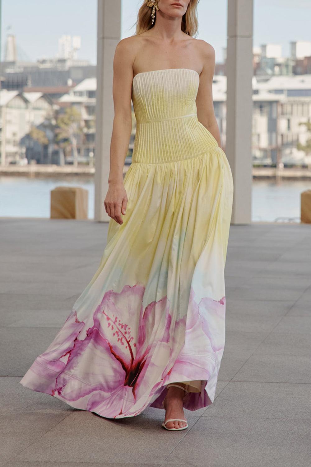 Vacation Gown-HIBISCUS-2-CLOTHINGDRESSGOWN-AJE
