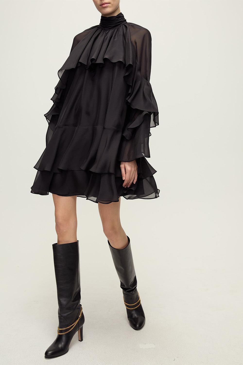 Adlington Dress-BLACK-2-CLOTHINGDRESSCASUAL-VERONICA BEARD