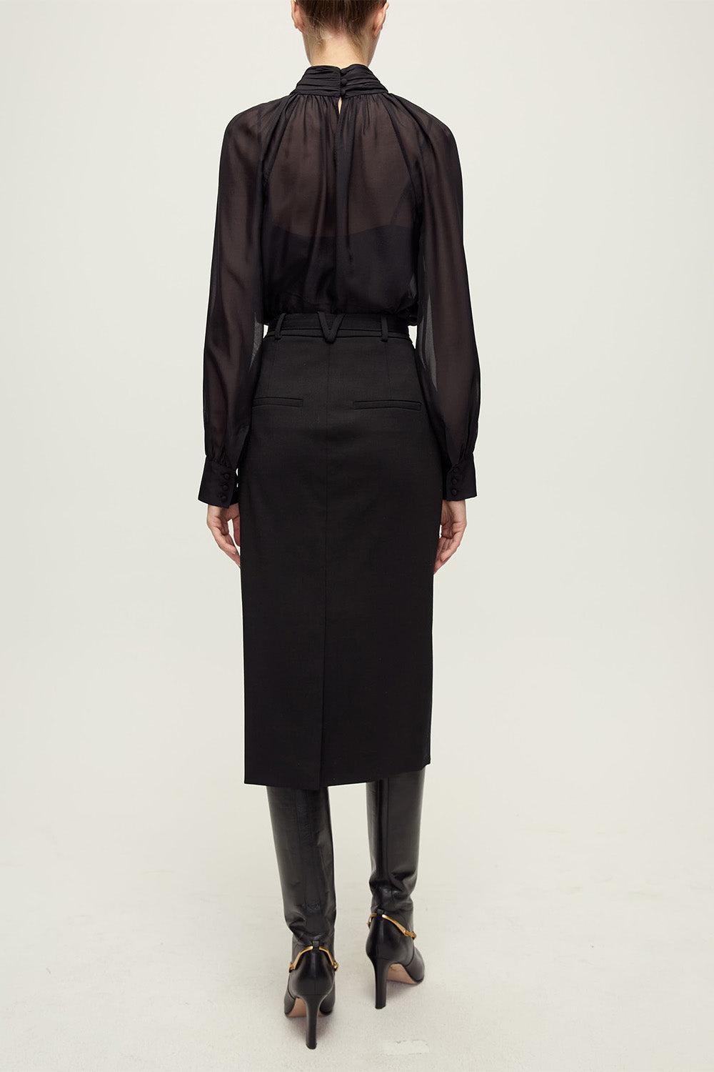 Alyssa Blouse-BLACK-2-CLOTHINGTOPBLOUSE-VERONICA BEARD