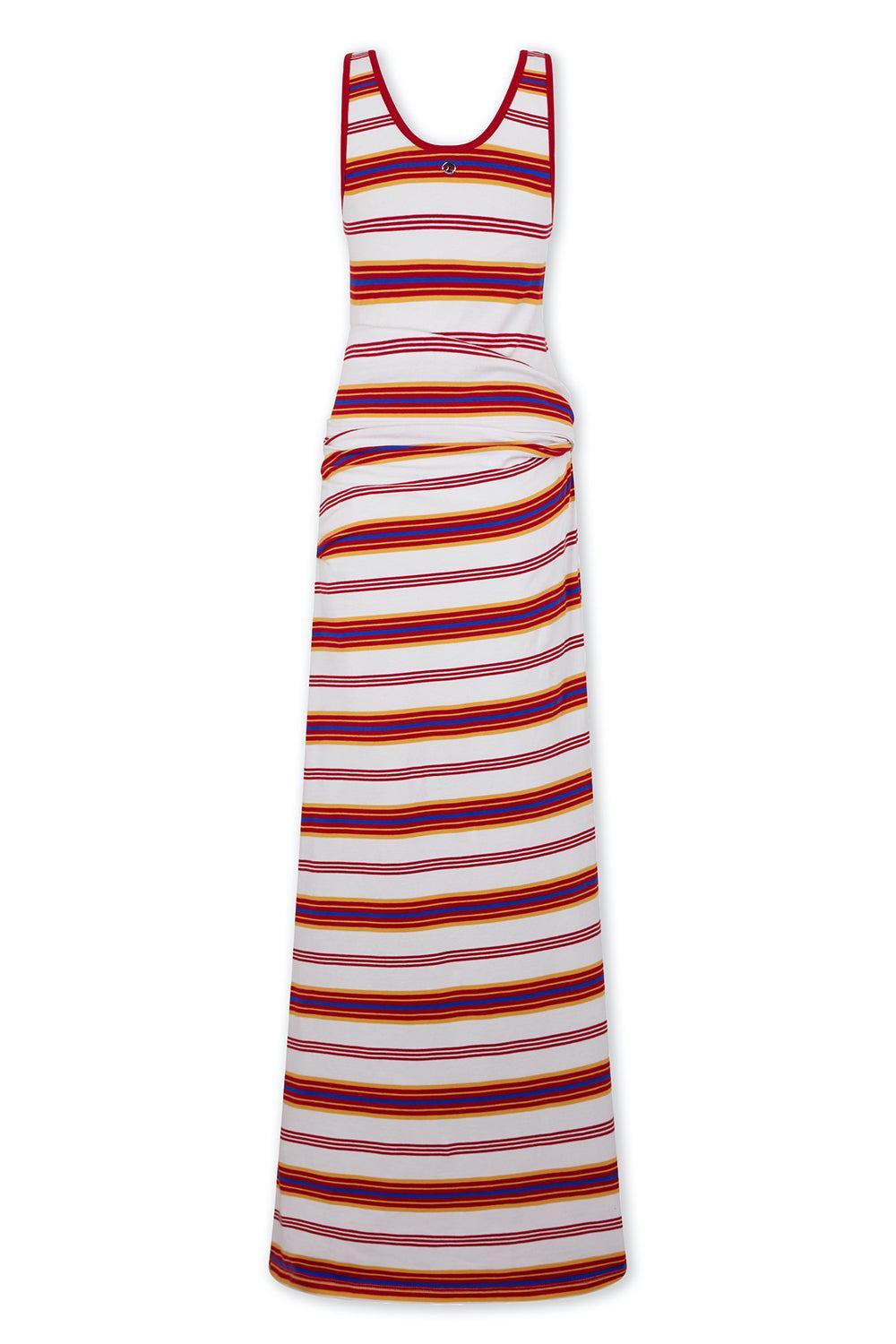 Stripe Robe Dress-STPCRORG-34-CLOTHINGDRESSCASUAL-RABANNE