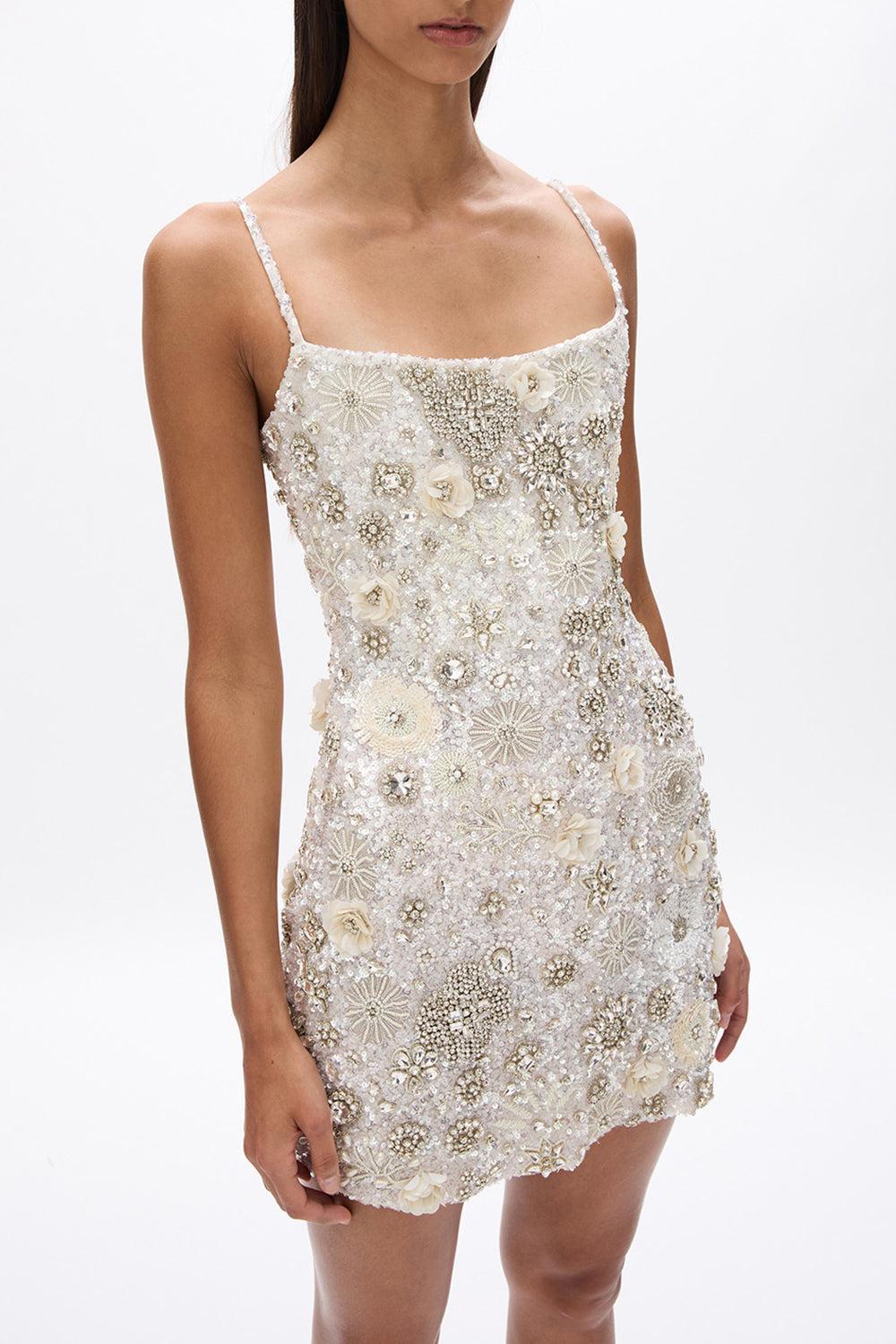 Francesca Mini Dress-IVORY-2-CLOTHINGDRESSCOCKTAIL-RACHEL GILBERT