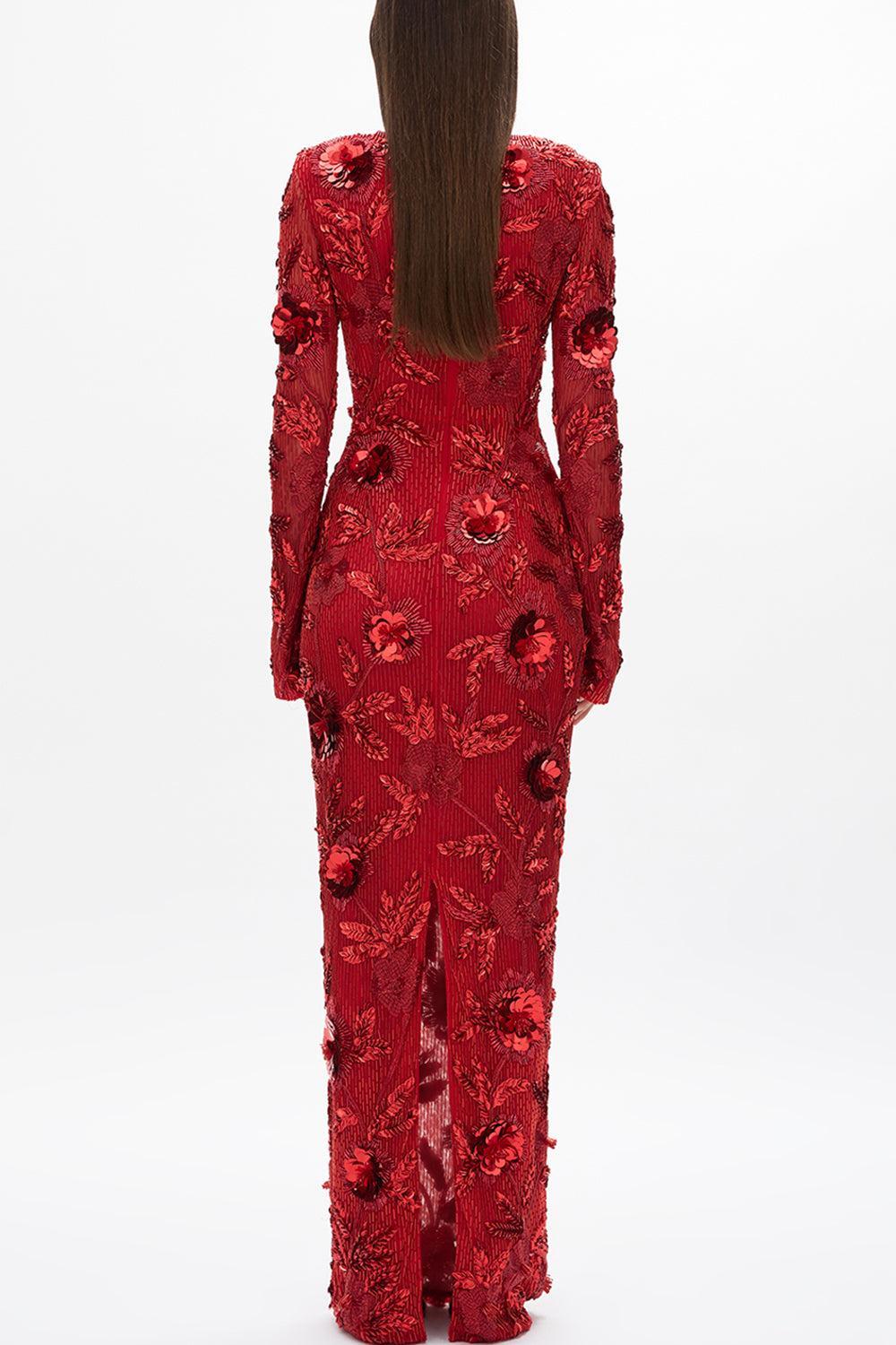 Pierre Gown-RED-4-CLOTHINGDRESSGOWN-RACHEL GILBERT