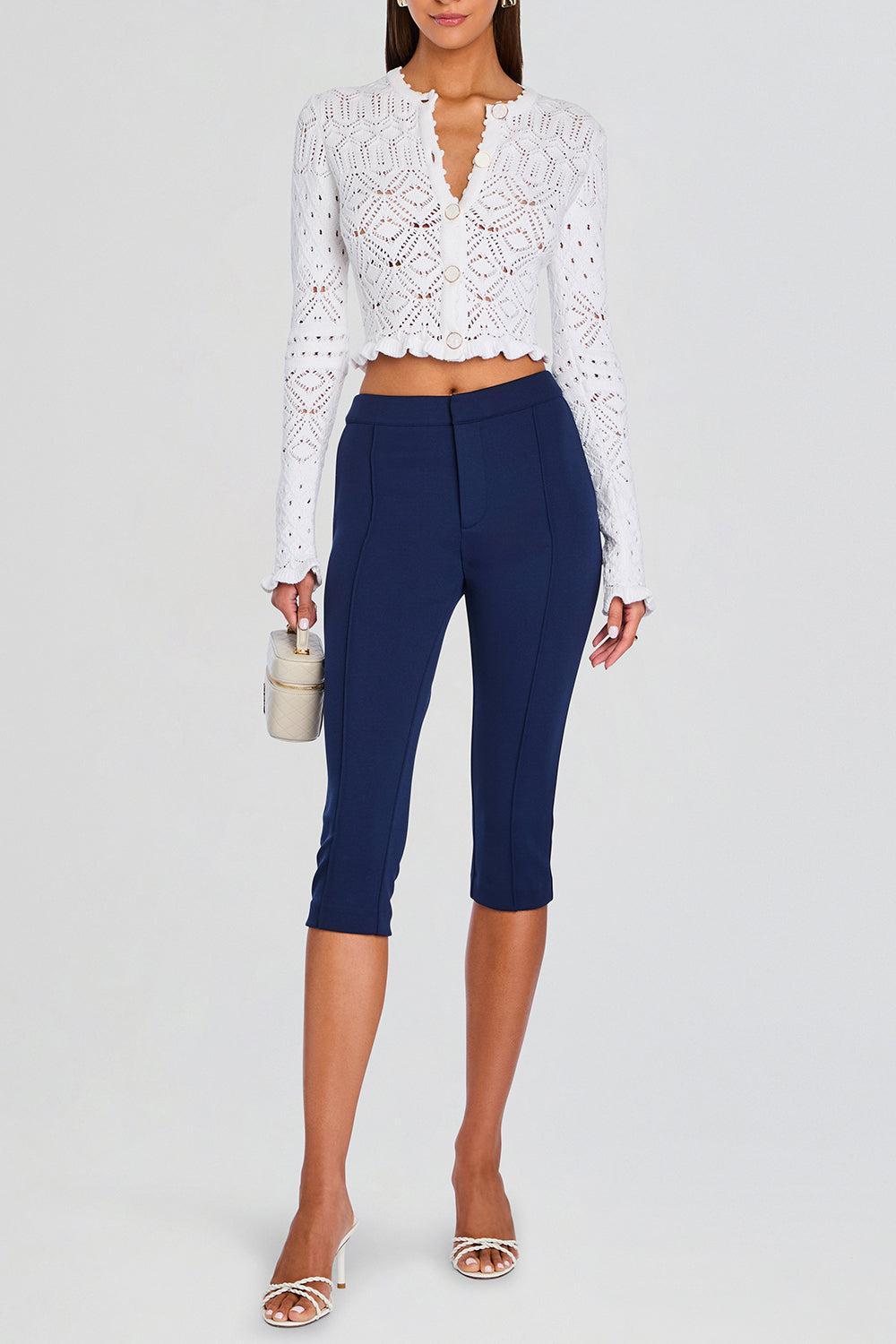 Giuliana Cardigan-WHITE-XS-CLOTHINGTOPCARDIGAN-RETROFETE